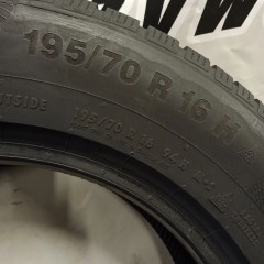 OPONY ZIMOWE 2x 195/70 R16 94H CONTINENTAL WINTER CONTACT TS850P