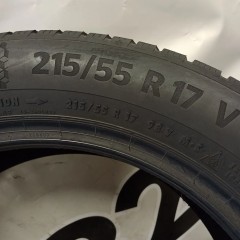 OPONY ZIMOWE 2x 215/55 R17 98V CONTINENTAL WINTER CONTACT TS870P
