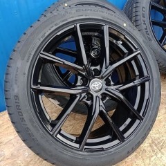 NOWE KOŁA ZIMOWE R19 TOYOTA C-HR CHR generacja 2 5X114 OPONY FALKEN EUROWINTER HS02 PRO 225/50 R19 96V 3724DOT CZUJNIKI TPMS