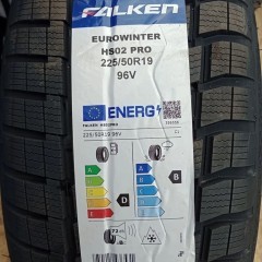 NOWE KOŁA ZIMOWE R19 TOYOTA C-HR CHR generacja 2 5X114 OPONY FALKEN EUROWINTER HS02 PRO 225/50 R19 96V 3724DOT CZUJNIKI TPMS