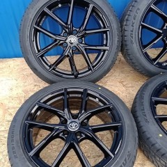 NOWE KOŁA ZIMOWE R19 TOYOTA C-HR CHR generacja 2 5X114 OPONY FALKEN EUROWINTER HS02 PRO 225/50 R19 96V 3724DOT CZUJNIKI TPMS