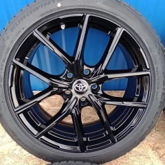 NOWE KOŁA ZIMOWE R19 TOYOTA C-HR CHR generacja 2 5X114 OPONY FALKEN EUROWINTER HS02 PRO 225/50 R19 96V 3724DOT CZUJNIKI TPMS