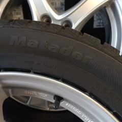 KOŁA ZIMOWE ALUMINIOWE R17 SKODA SUPERB OCTAVIA 5x112 R17 215/55 R17 98V MATADOR NORDICA MP93 2024 ROK