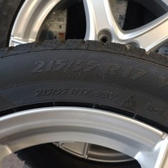 KOŁA ZIMOWE ALUMINIOWE R17 SKODA SUPERB OCTAVIA 5x112 R17 215/55 R17 98V MATADOR NORDICA MP93 2024 ROK