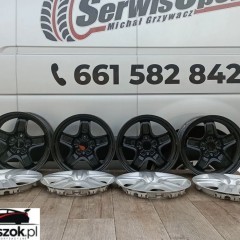 Felgi Stalowe 5x110 R16 6,5J ET39 TPMS Astra H Meriva Zafira Vectra +Kołpaki