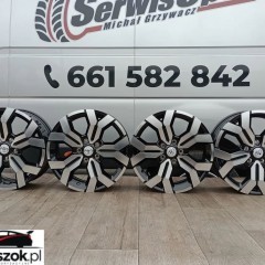NOWE FELGI ALUMINIOWE 5x114,3 R17 6,5J ET50 HONDA ZR-V RENAULT FLUENCE CLIO LAGUNA SUZUKI SWIFT TOYOTA C-HR NISSAN JUKE NV300 MEGANE 3 TRAFIC 3 SCENIC XMOD DACIA DUSTER