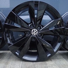 FELGI ALUMINIOWE 5x112 R19 8J ET45 9J ET58 VOLKSWAGEN ID BUZZ CZARNE DWIE SZEROKOSCI  ORG VW