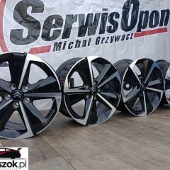 FELGI ALUMINIOWE 5x108 R17 7,5J ET44 CITROEN BERLINGO C4 C5 AIRCROSS C5X SPACETOURER