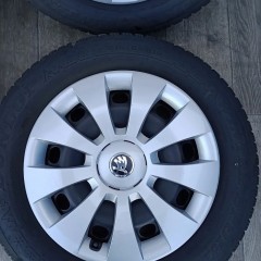 KOŁA ZIMOWE SKODA SUPERB KAROQ OCTAVIA 5x112 R16 215/60 R16 95H DUNLOP WINTER SPORT 5 3421DOT