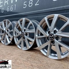 FELGI ALUMINIOWE 5x114 R16 6,5J ET45 TPMS MAZDA 3 5 6  CX-3