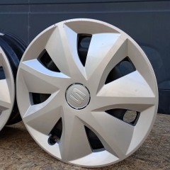 FELGI STALOWE 5x112 R16 6,5J ET46 + KOŁPAKI SEAT LEON TOLEDO ALTEA