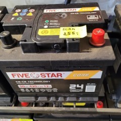 NOWY AKUMULATOR FIVE STAR 45Ah 50Ah 55Ah 62Ah 72Ah 74Ah 78Ah 85Ah 100Ah