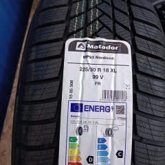 NOWE KOŁA ZIMOWE R18 TOYOTA C-HR gen.1 COROLLA CROSS, OPONY MATADOR MP93 NORDICCA 225/50 R18 99V 24ROK FELGI 5x114 R18 ET45 TPMS