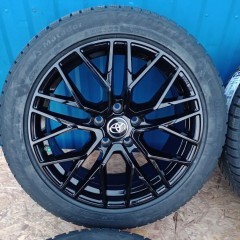 NOWE KOŁA ZIMOWE R18 TOYOTA C-HR gen.1 COROLLA CROSS, OPONY MATADOR MP93 NORDICCA 225/50 R18 99V 24ROK FELGI 5x114 R18 ET45 TPMS