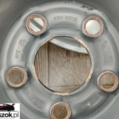 Felgi Stalowe 5x100 R14 5J ET35 + Kolpak VW Polo 4 5 Fox