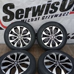 NOWE KOŁA ZIMOWE RENAULT KADJAR CAPTUR 5x114 R17 ET43 OPONY KLEBER KRISALP HP3 215/60 R17 96H DOT 3424