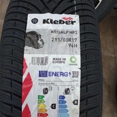 NOWE KOŁA ZIMOWE RENAULT KADJAR CAPTUR 5x114 R17 ET43 OPONY KLEBER KRISALP HP3 215/60 R17 96H DOT 3424