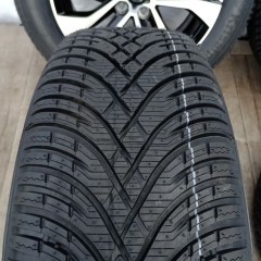 NOWE KOŁA ZIMOWE RENAULT KADJAR CAPTUR 5x114 R17 ET43 OPONY KLEBER KRISALP HP3 215/60 R17 96H DOT 3424
