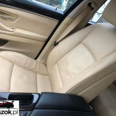 BMW F10 F11 fotel kierowcy pasażera skórzane BEŻOWE venetobeige