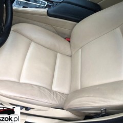 BMW F10 F11 fotel kierowcy pasażera skórzane BEŻOWE venetobeige