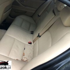 BMW F10 F11 fotel kierowcy pasażera skórzane BEŻOWE venetobeige