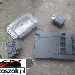 RENAULT SCENIC II 2 ZESTAW KOMPUTER BLOKADA IMMO KARTA 2.0 16V 8200321263