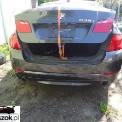 BMW 5 F10 ZDERZAK TYLNY CZARNY 668 SCHWARZ 2 SEDAN