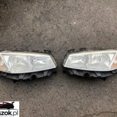 RENAULT MEGANE SCENIC II 2 LAMPY PRZEDNIE ZWYKŁE CENA ZA 2 SZTUKI