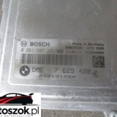 BMW 5 F10 F11 KOMPUTER STEROWNIK SILNIKA 7629420 N55 535i BENZYNA