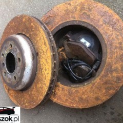 BMW F10 F11 5 530 diesel tarcze hamulcowe  klocki przód 348mm
