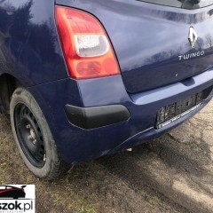 RENAULT TWINGO II 2 N 2007-2011 ZDERZAK TYLNY niebieski