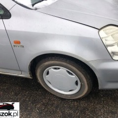 HONDA STREAM I ZDERZAK PRZEDNI PRZÓD SREBRNY