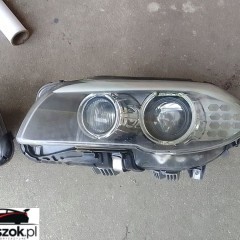 BMW F10 F11 LAMPY PRZÓD LED XENON DYNAMIC AHL SKRĘTNA USA 7203255 7203256