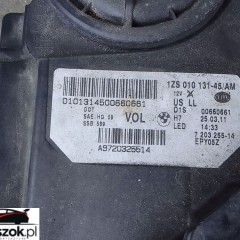 BMW F10 F11 LAMPY PRZÓD LED XENON DYNAMIC AHL SKRĘTNA USA 7203255 7203256