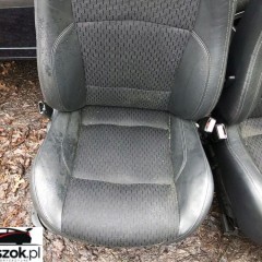 RENAULT LAGUNA II 2 fotel kierowcy pasażera półskóry