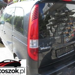VANEO W414 ZDERZAK TYLNY CZARNY