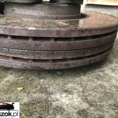 RENAULT LAGUNA 2 II TARCZE HAMULCOWE  KLOCKI PRZÓD 300MM