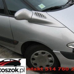 RENAULT ESPACE 3 LUSTERKO PRAWE SREBRNE