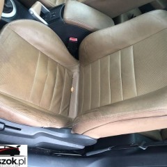RENAULT MEGANE 2 II CABRIO fotel kierowcy pasażera skórzane kanapa