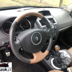 RENAULT MEGANE 2 II CABRIO fotel kierowcy pasażera skórzane kanapa