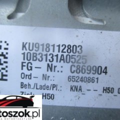 BMW 5 F10 F11 PODUSZKA AIRBAG POD DESKA KONSOLA KOLANOWA PRAWA