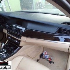 BMW 5 F10 F11 DESKA KONSOLA BEŻOWA