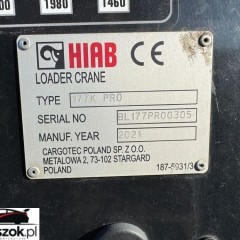 Scania R500 6x2 EURO6 SKRZYNIA Z HDS HIAB 177K PRO