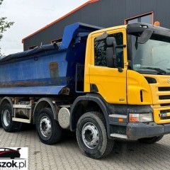 Scania P380 8x4 EURO4 WYWROTKA