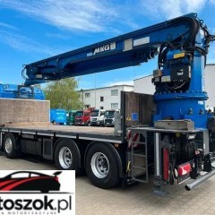 Scania G490 8x4 EURO6 SKRZYNIA Z HDS MKG 21.6m ŻURAW MONTAŻOWY