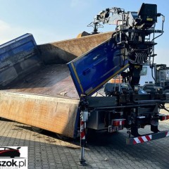 Mercedes-Benz AROCS 2536 6x2 EURO6 WYWROTKA TRÓJSTRONNA Z BORDMATIKIEM + HDS HIAB