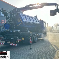 Mercedes-Benz AROCS 2536 6x2 EURO6 WYWROTKA TRÓJSTRONNA Z BORDMATIKIEM + HDS HIAB