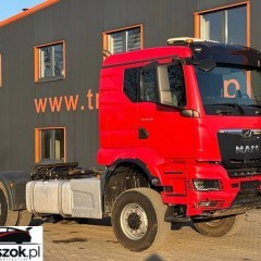 MAN TGS 18.510 4x4 BL EURO6 CIĄGNIK SIODŁOWY Z HYDRAULIKĄ WYWROTU