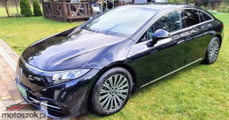 Mercedes-Benz Inny EQS 450+Pneumatyka-Oś skrętna-1Wł-100%Sprawny-ASO+1rej:2022-FV