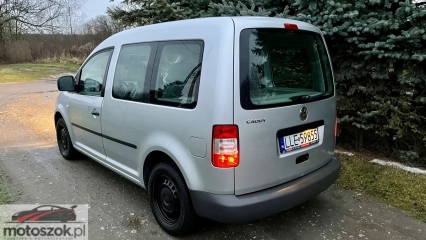 VW Caddy 1.9 TDI 2010r EURO 5 Klima 5 Osób Stan BDB Nowe OC Możliwa Zamiana